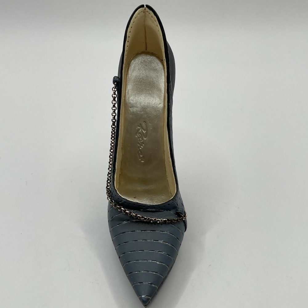 Just The Right Shoe Step Into Your Fantasies Gray Miniature Shoe by Raine - Picture 6 of 13